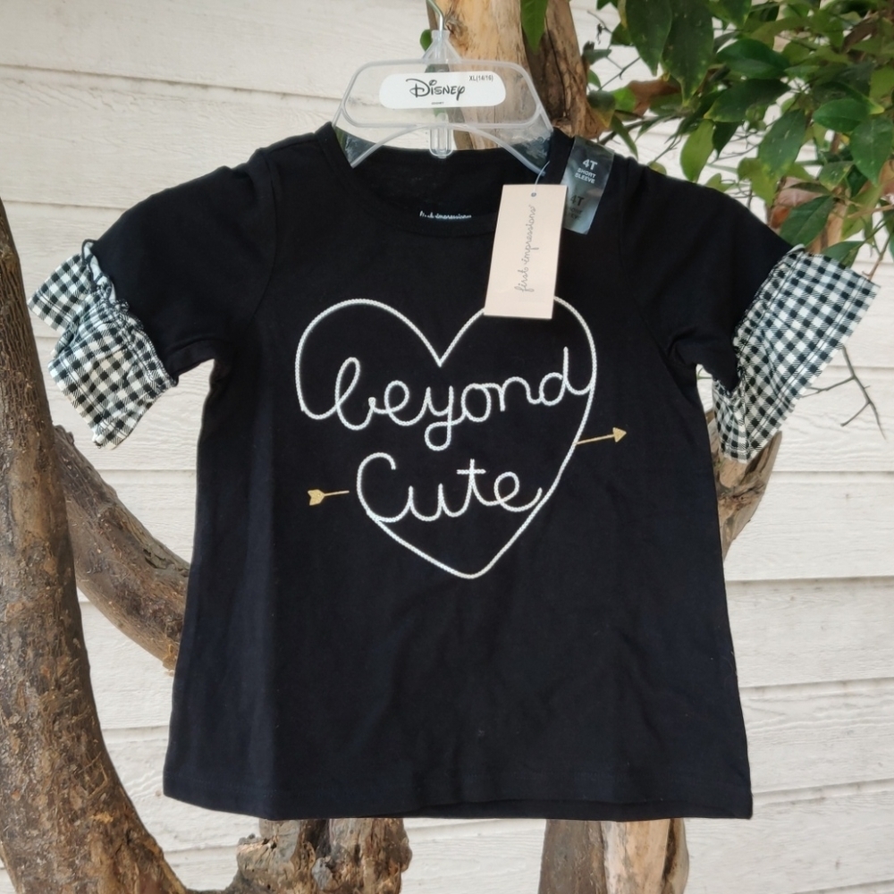 First impression size 4T color deep black